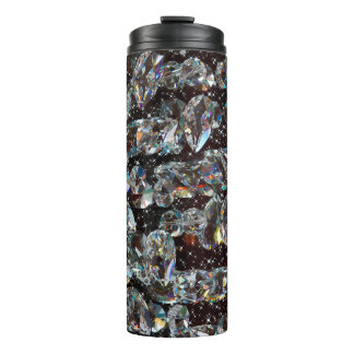 Diamond Glitter Sparkle Elegant  Thermal Tumbler