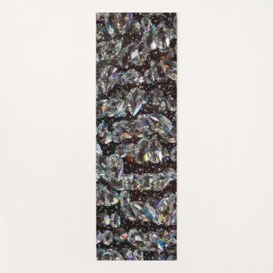 Diamond Glitter Sparkle Elegant Yoga Mat