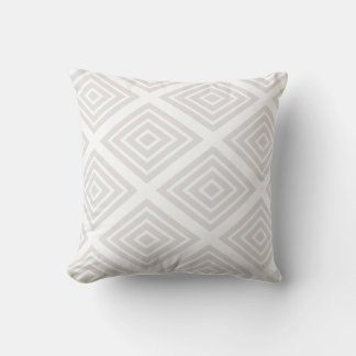 Diamond [gray] - Japanese Traditional Pattern Cushion