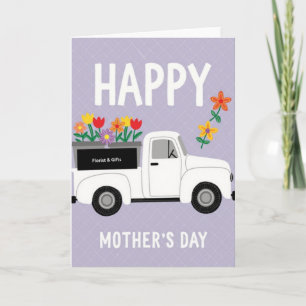 Diamond Grid Mothers Day Card