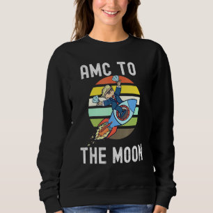 Diamond Hands Amcwallstreetbets Amc Apes Amc To Th Sweatshirt