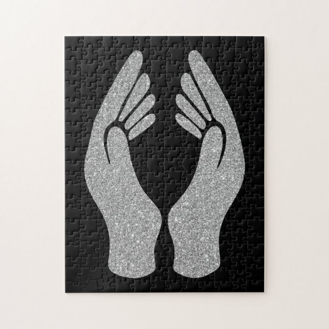 Diamond Hands Jigsaw Puzzle (Vertical)