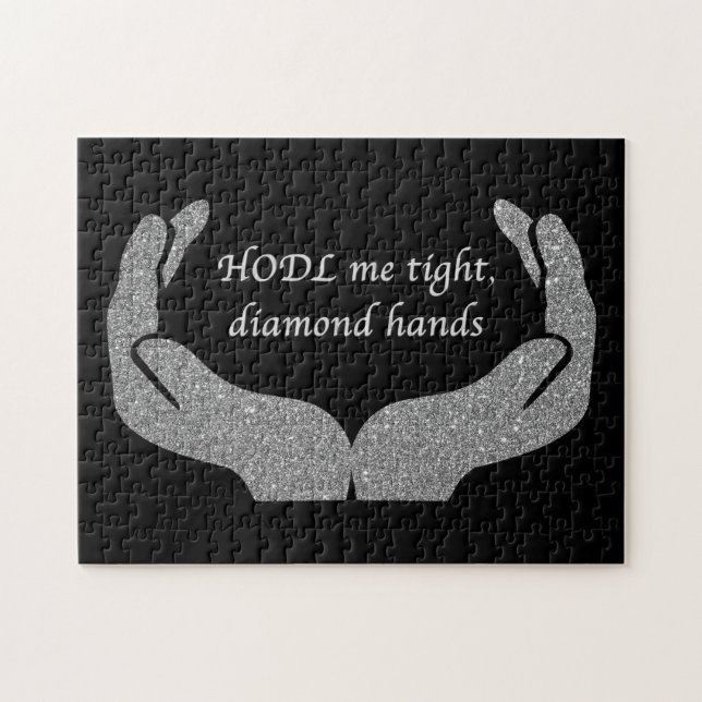 Diamond Hands Jigsaw Puzzle (Horizontal)