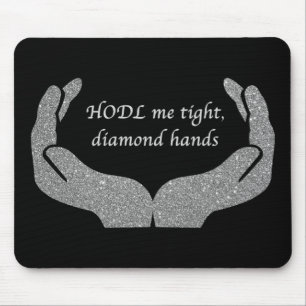 Diamond Hands Mouse Pad
