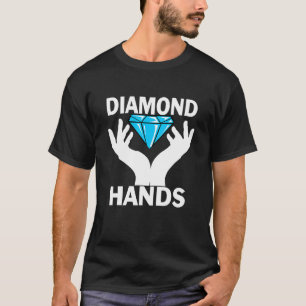 Diamond Hands To The Moon Ape Nation Stock Trading T-Shirt