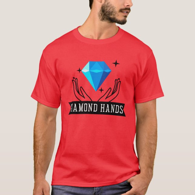 DIAMOND HANDS - TRADING T-Shirt (Front)