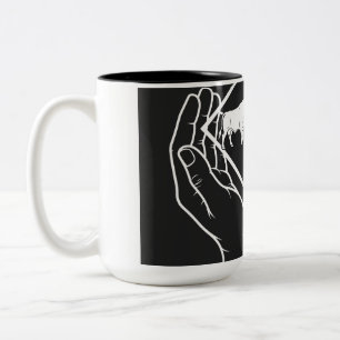 Diamond Hands — Two-Tone Mug
