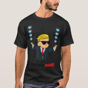 Diamond Hands Wall Street Bets Mascot T-Shirt