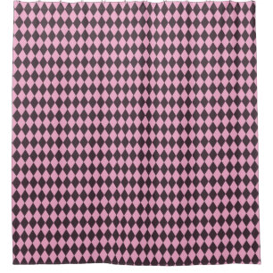 Diamond Harlequin  Shower Curtain