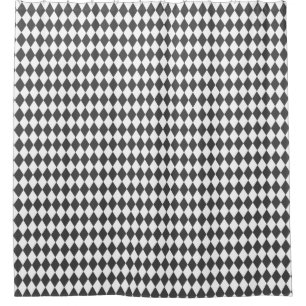 Diamond Harlequin Shower Curtain
