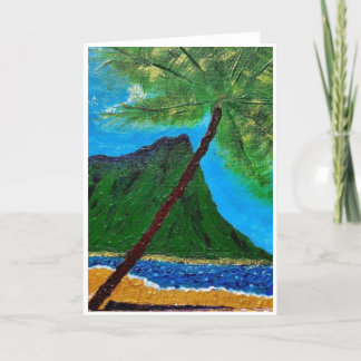 Diamond Head Card <Blank Inside>