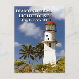 Diamond Head Lighthouse, O'ahu, Hawai'i Postcard