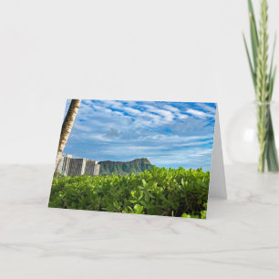 Diamond Head Sky Thank You Card