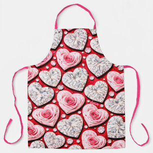 Diamond Heart Apron