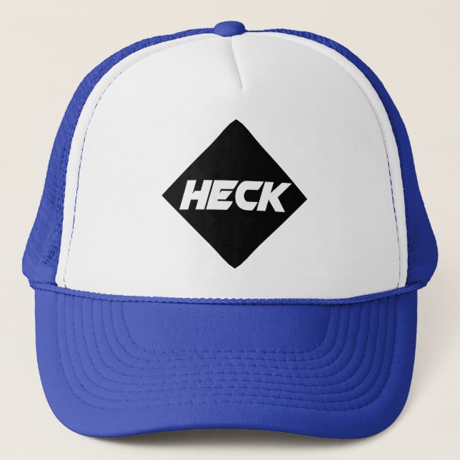 Diamond Heck Trucker Hat (Front)