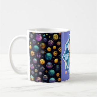 Diamond icecream design coffee mug