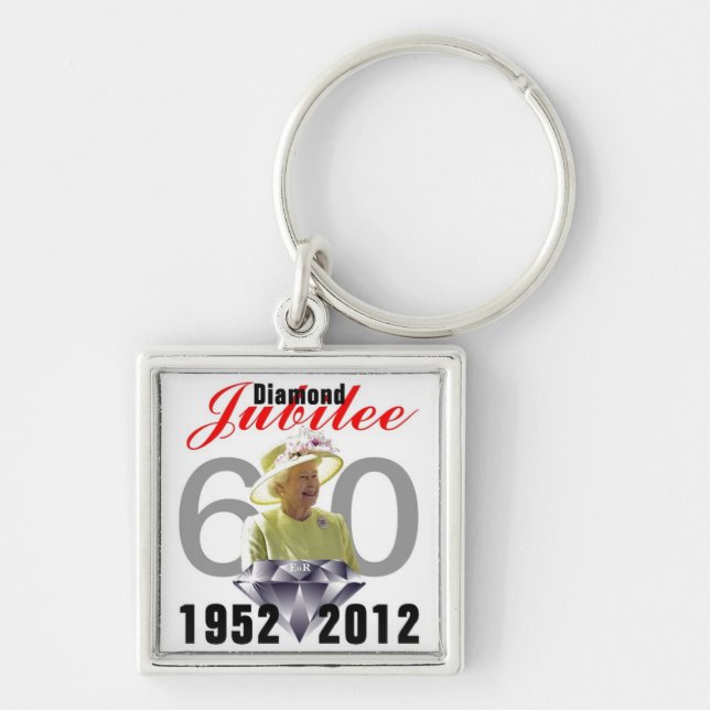 Diamond Jubilee 1952-2012 Key Ring (Front)