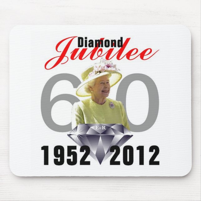 Diamond Jubilee 1952-2012 Mouse Pad (Front)