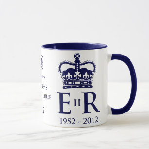 Diamond Jubilee Commemorative Mug
