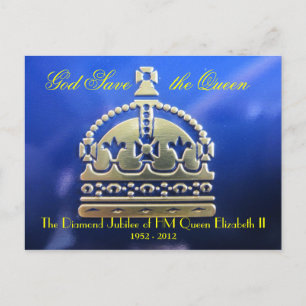 Diamond Jubilee Postcard