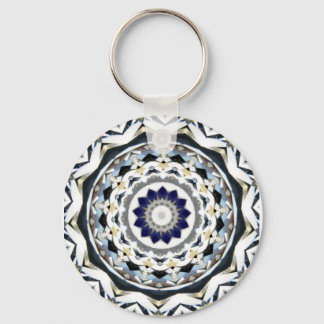Diamond Kaleidoscope Key Ring