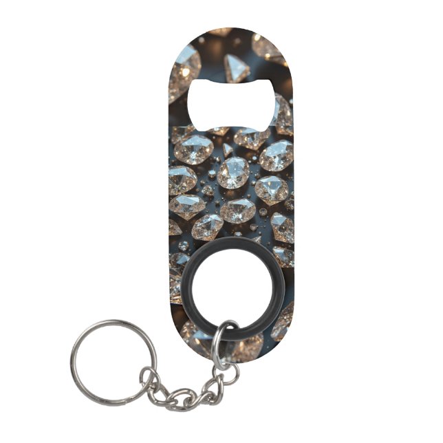 Diamond Keychains opener looks real diamond luxury (Front)