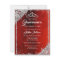Diamond Lace Sparkle Red Silver Quinceanera
