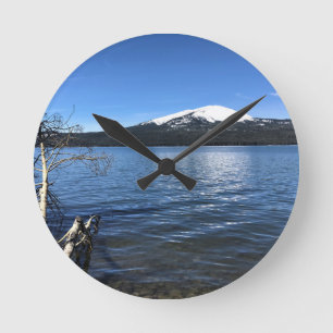 Diamond Lake, Oregon Round Clock
