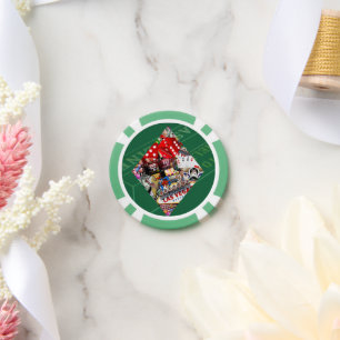 Diamond - Las Vegas Playing Card Shape Poker Chips