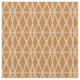 Diamond Lattice contemporary modern triangle Fabric