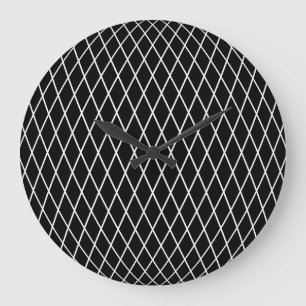Diamond lattice geometric texture. large clock