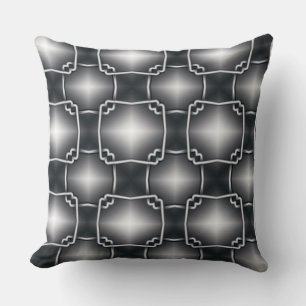 Diamond Light Wire Frame Pattern Throw Pillow