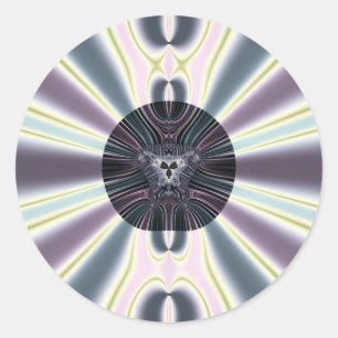 Diamond Lights Classic Round Sticker