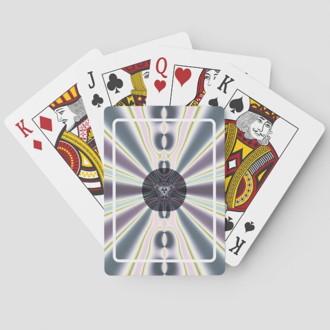 Diamond Lights Playing Cards (Back)