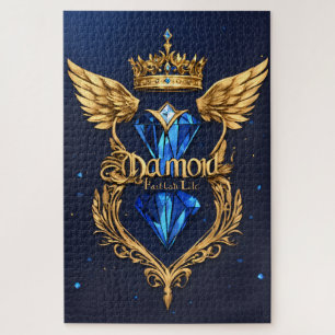 Diamond Logo Puzzle Luxury Crystal Diamond Jigsa