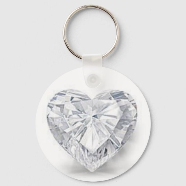 Diamond = Love Key Ring (Front)