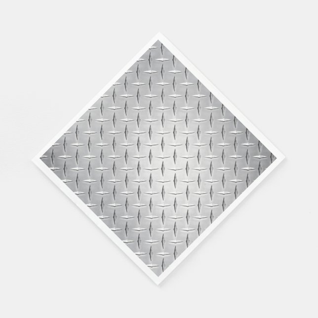 Diamond Metal Plate Napkin (Corner)