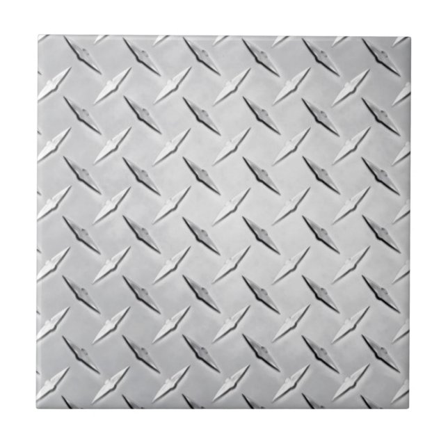 Diamond Metal Plate Tile (Front)