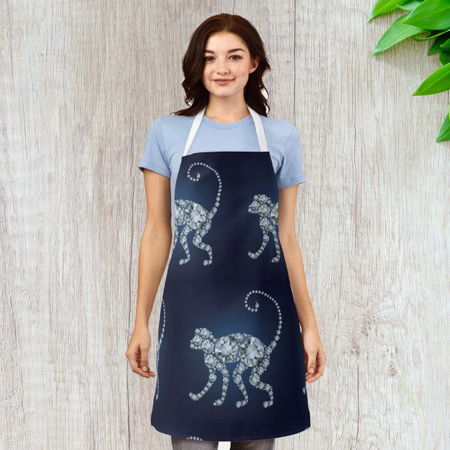 Diamond Monkey Apron (Creator Uploaded)