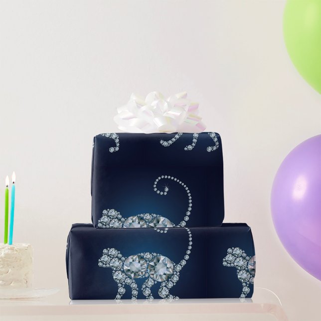 Diamond Monkey Wrapping Paper (Creator Uploaded)