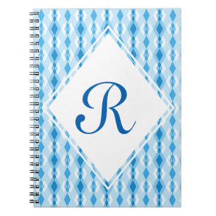 Diamond Monogram Notebook