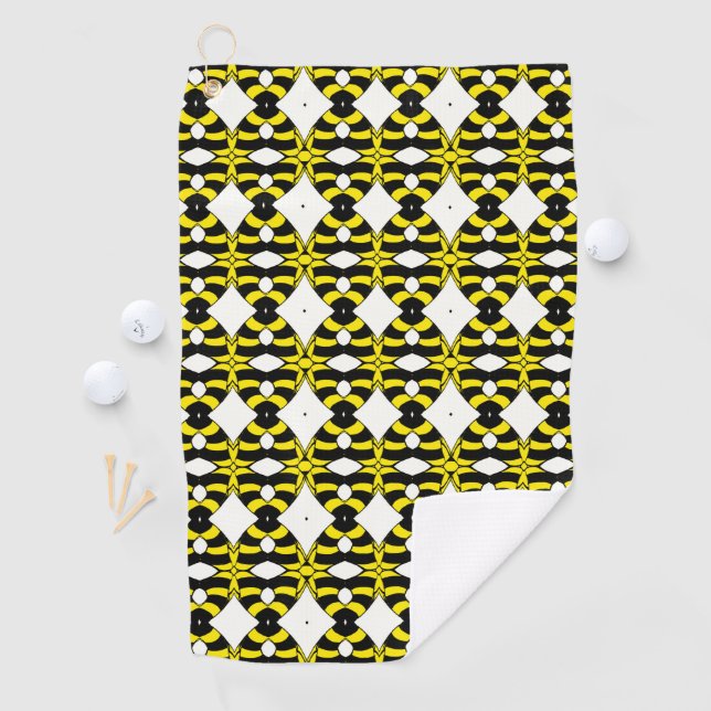 Diamond Mosaic Golf Towel (InSitu)