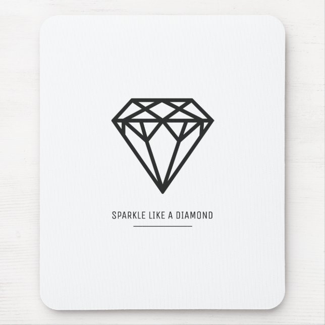 Diamond Mouse Pad (Front)