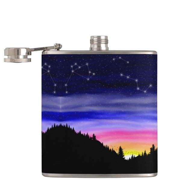 Diamond Night Flask (Opened)