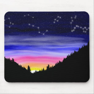 Diamond Night Mouse Pad