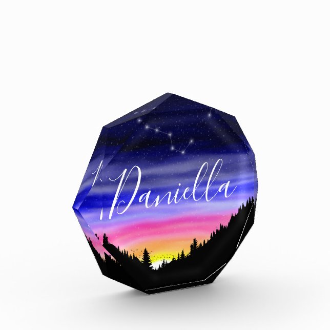 Diamond Night Photo Block (Left)