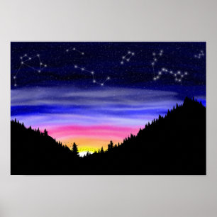 Diamond Night Poster