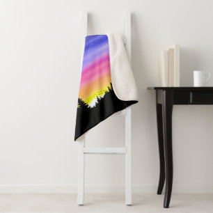 Diamond Night Sherpa Blanket