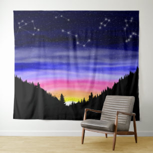 Diamond Night Tapestry
