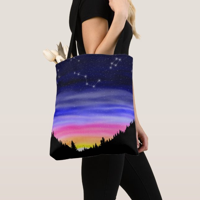 Diamond Night Tote Bag (Close Up)